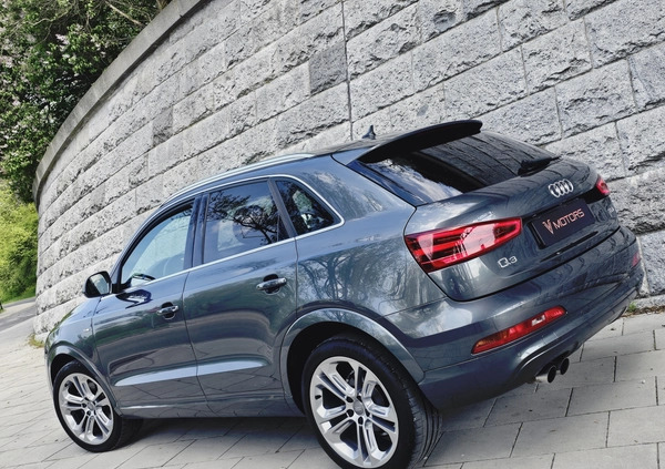 Audi Q3 cena 57700 przebieg: 239647, rok produkcji 2013 z Szczekociny małe 781